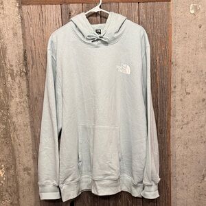 The North Face Light Blue/Green Pullover Hoodie